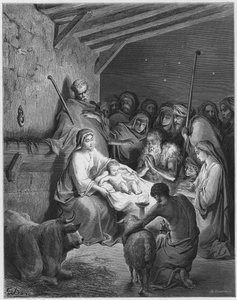 La natività da Gustave Dore
